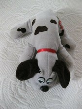 Vintage 1986 Minnetonka Tonka POUND PUPPIES Gray Spotted Puppy 7.5" Long