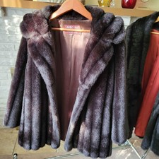 Faux Fur Cape - Size 20 1/2