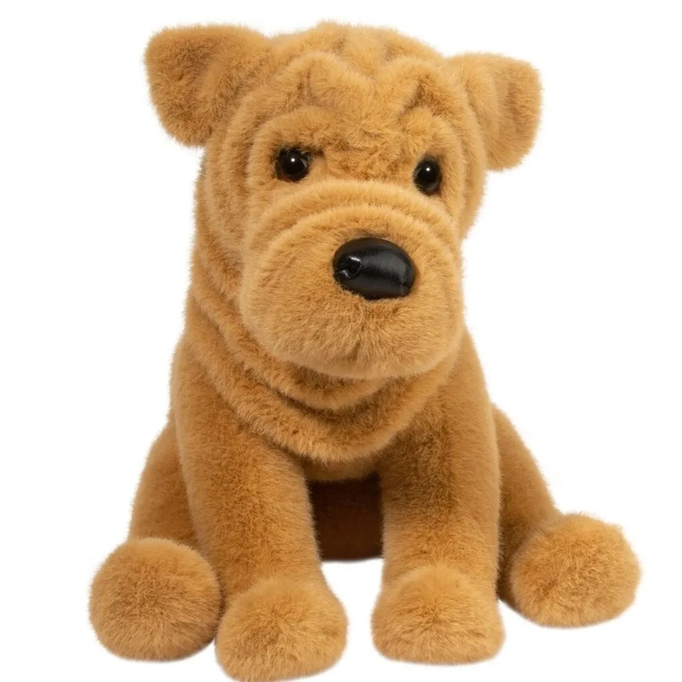 ✤ Nuevo DOUGLAS CUDDLE TOY Peluche SHAR PEI Cachorro Perro Peluche Suave Animal Foto 2 de 4