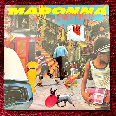美盤　マドンナ　Everybody　US盤 オリジナル 12” シングルレコード Yahoo!オークション - 美盤 MADONNA マドンナ Everybody US盤