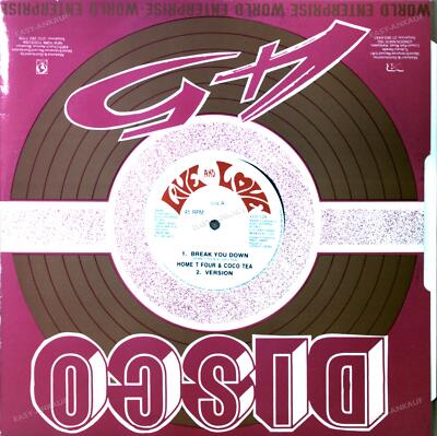 Home T Four & Coco Tea / Admiral Tibbett - Break You Down / Why Should Maxi '