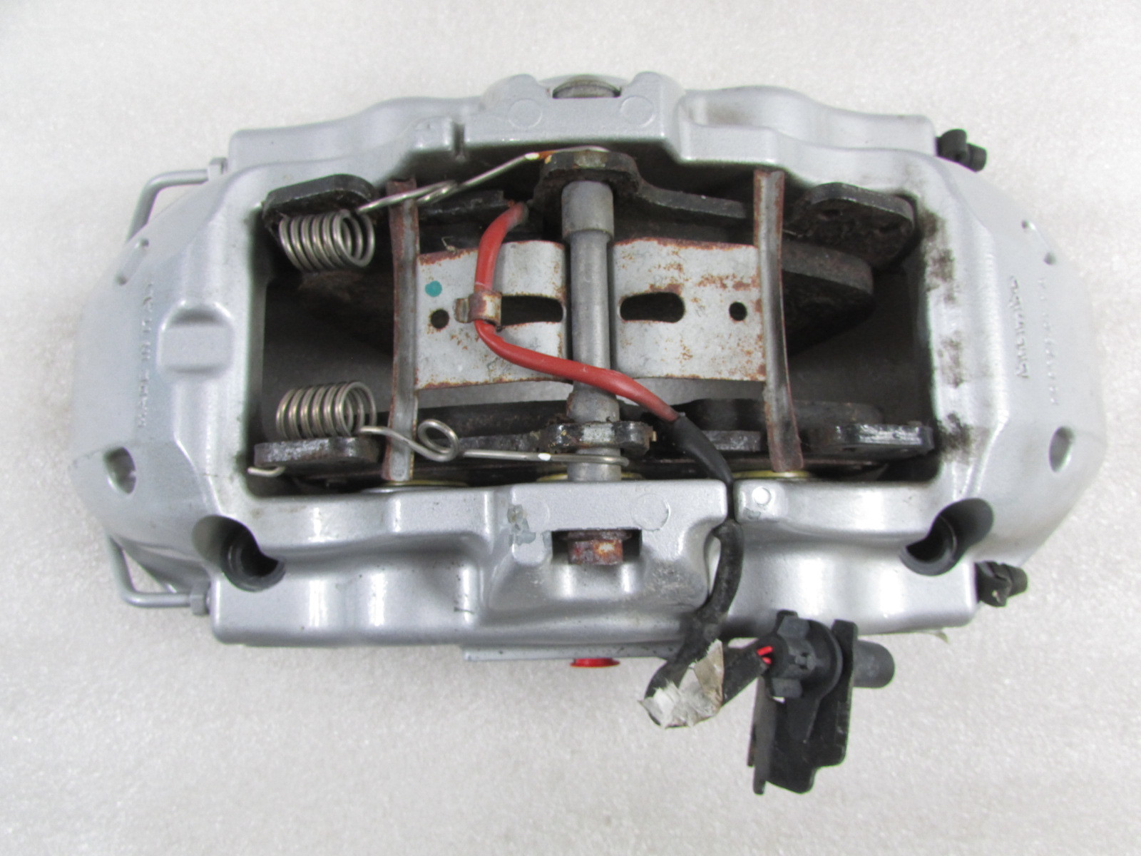 Lamborghini Huracan, Caliper, LH, Left front, Silver, Used, P/N 4T0615105B