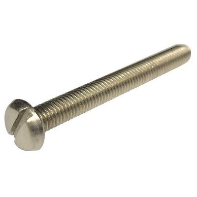 GRAINGER APPROVED 1ZY41 MS,#10-32,Plain,1 1/4''L,100PK 1ZY41