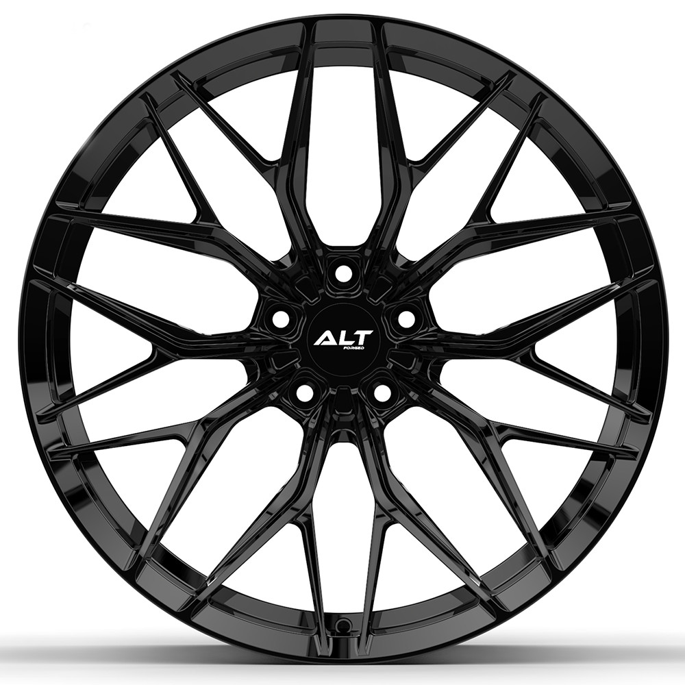 20" 21" ALT Forged ALT24 Gloss Black Wheels for Audi R8 2016–2025+
