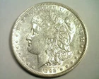 1892 MORGAN SILVER DOLLAR ABOUT UNCIRCULATED+ AU+ NICE ORIGINAL COIN BOBS COINS