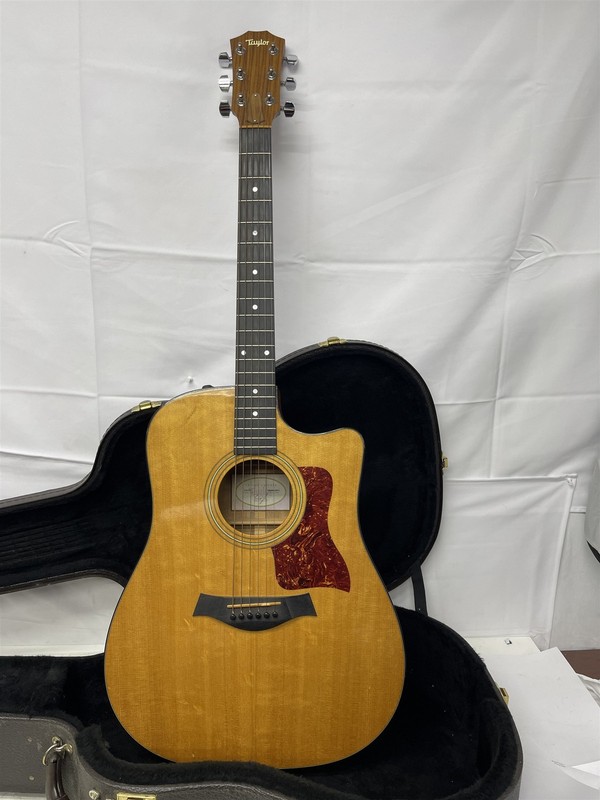 2004 Taylor 310-CE 6-String Cutaway Acoustic Electric Guitar Made In USA