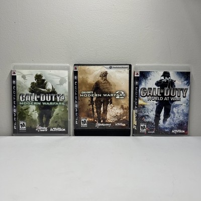 Call Of Duty Game Lot PS3 PlayStation 3 Tested 2 Complete 1 Incomplete