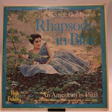 GEORGE GERSHWIN:George Gershwin's Rhapsody In Blue Golden Tone C 4033 LP VG/VG-
