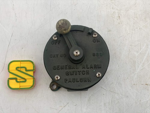 Pauluhn 833 General Alarm Switch, Bronze (Used)