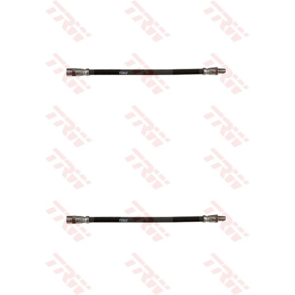 2X TRW Bremsschlauch Hinten AußEn Links+Rechts Passend FüR Audi 80 90 Coupe Quat-image