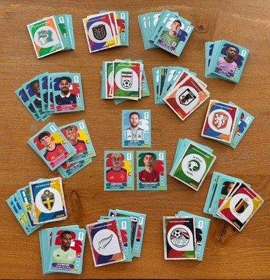 Panini WM 2026 Einzelsticker bis zu 70% Rabatt FRA, ESP, URU, KSA, EGY, ECU uvm.