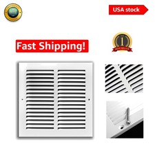 Sleek 10'' x 14'' Stamped Steel HVAC Vent Cover - Stylish and Functional Design