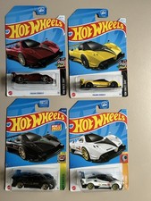 Lot Of 4 Hot Wheels Pagani Zonda R (HCT02)
