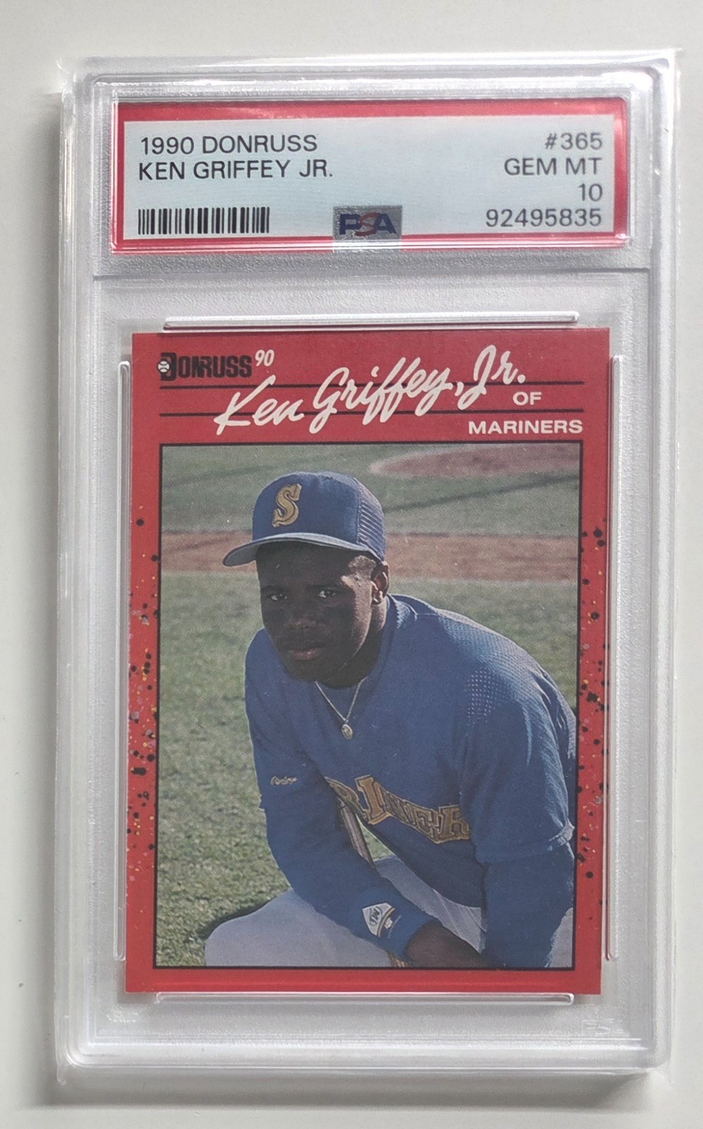 1990 Donruss - Ken Griffey Jr #365 PSA 10