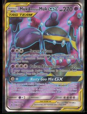 Muk & Alolan Muk GX 196/214 Holo UNB Unbroken Bonds Pokemon Near Mint on eBay