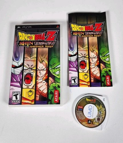 Dragon Ball Z Shin Budokai Another Road PSP PlayStation Complete - *TESTED*