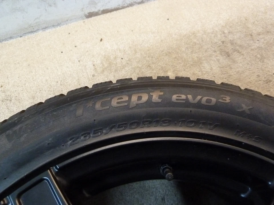 MG EHS Winterräder 235/50R18 2x8 mm 2x7,5 mm RDKS Alufelgen 18" Np. 1480,--EURO - Bild 3 von 4