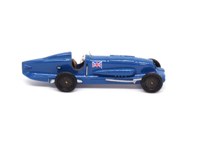 1927 Bluebird, White Metal, 1/76 Scale, Hand-Built Model