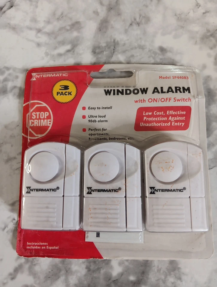 New Intermatic Window Alarm 3 Pack Window Alarm - Image 3 of 4