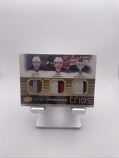 2016 Premier Trios Premium Material /10 Taylor Hall Adam Henrique #PT3-NJD