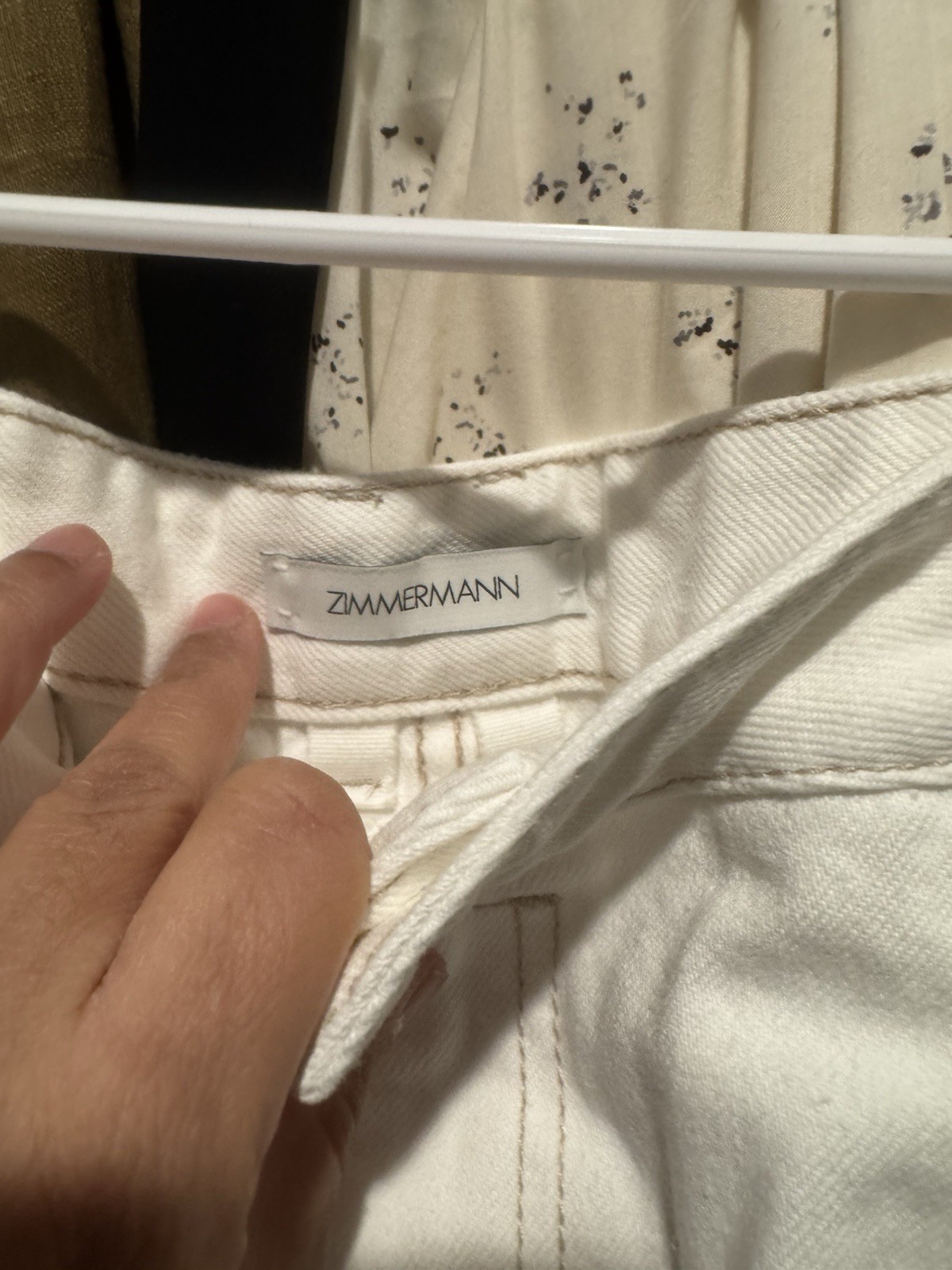 Zimmermann Pocket Skirt Vintage White Size 3