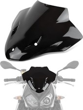 Windshield Windscreen Double Bubble for S1000R 2014-2020 (Black)