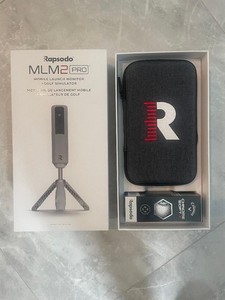 Rapsodo MLM2 PRO Mobile Launch Monitor Golf with Tripod, Case, USB Cable