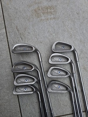Ping Eye 2 Blue Dot   Eisen 3-9 & WW/ GOLFSCHLÄGER.  Lite Stahlschaft 