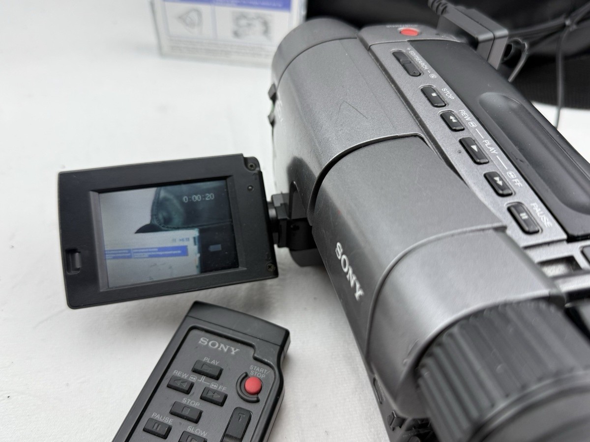 Sony Handycam CCD-TR12 【動作可】【美品】 動作品 SONY VideoHi8 Handycam CCD-TR12