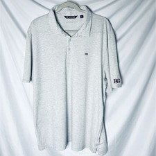 Travis Mathew Mens XXL Polo Shirt Short Sleeve Golf Casual Heather Gray