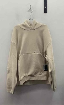 Municipal Men's Tan For The Self-Made Graphic Pullover Hoodie NWT Sz XXL