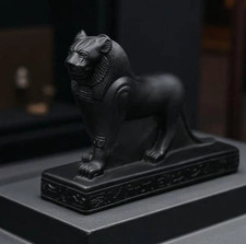 Egyptian Artifacts Rare Authentic Pharaonic Lion Statue Egyptian God Sekhmet Bc