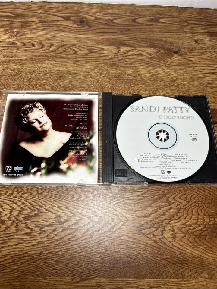 SANDI PATTI~ O Holy Night CD New Foto 3 de 3