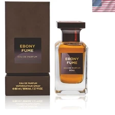Luxurious 2.7 Fl Oz Ebony Fume EDP for Both Men and Women - Palo Santo Infused