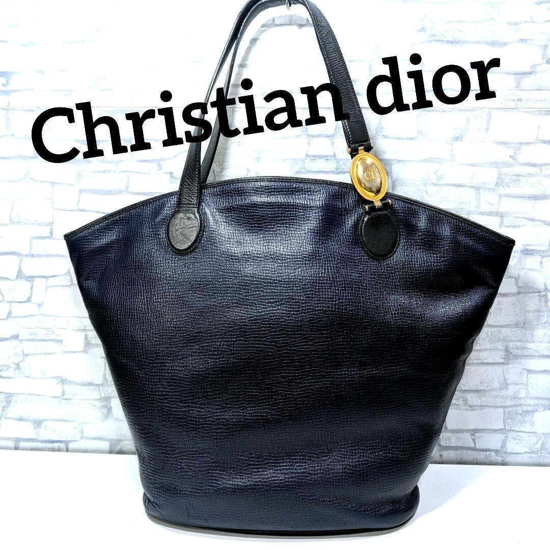 Christian Dior Leather A4 Tote Bag Luxury Designer Work Handbag