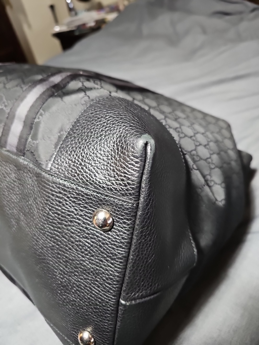 Gucci Gg Supreme Weekender Bag (449180) And Backpack (449181) Set thumbnail 19