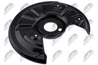 NTY HTO-WW-078 Spritzblech, Bremsscheibe Hinten Rechts FüR Audi Seat Skoda VW