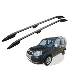 Dachreling passend für Fiat Doblo Baujahr 2003-2009 Schwarz mIt ABE