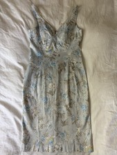 Dolce & Gabbana Rare Collector’s Piece Hummingbird Floral Corset Sheath Dress