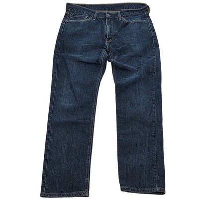 Levi's 541 Athletic Fit Jeans Mens W36 L34 Dark Wash Denim Blue