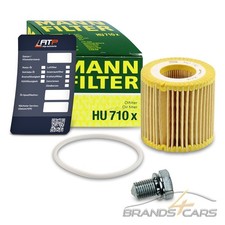 MANN ÖLFILTER+ÖLABLASS-SCHRAUBE FÜR VW FOX 1.2 POLO 9N 1.2