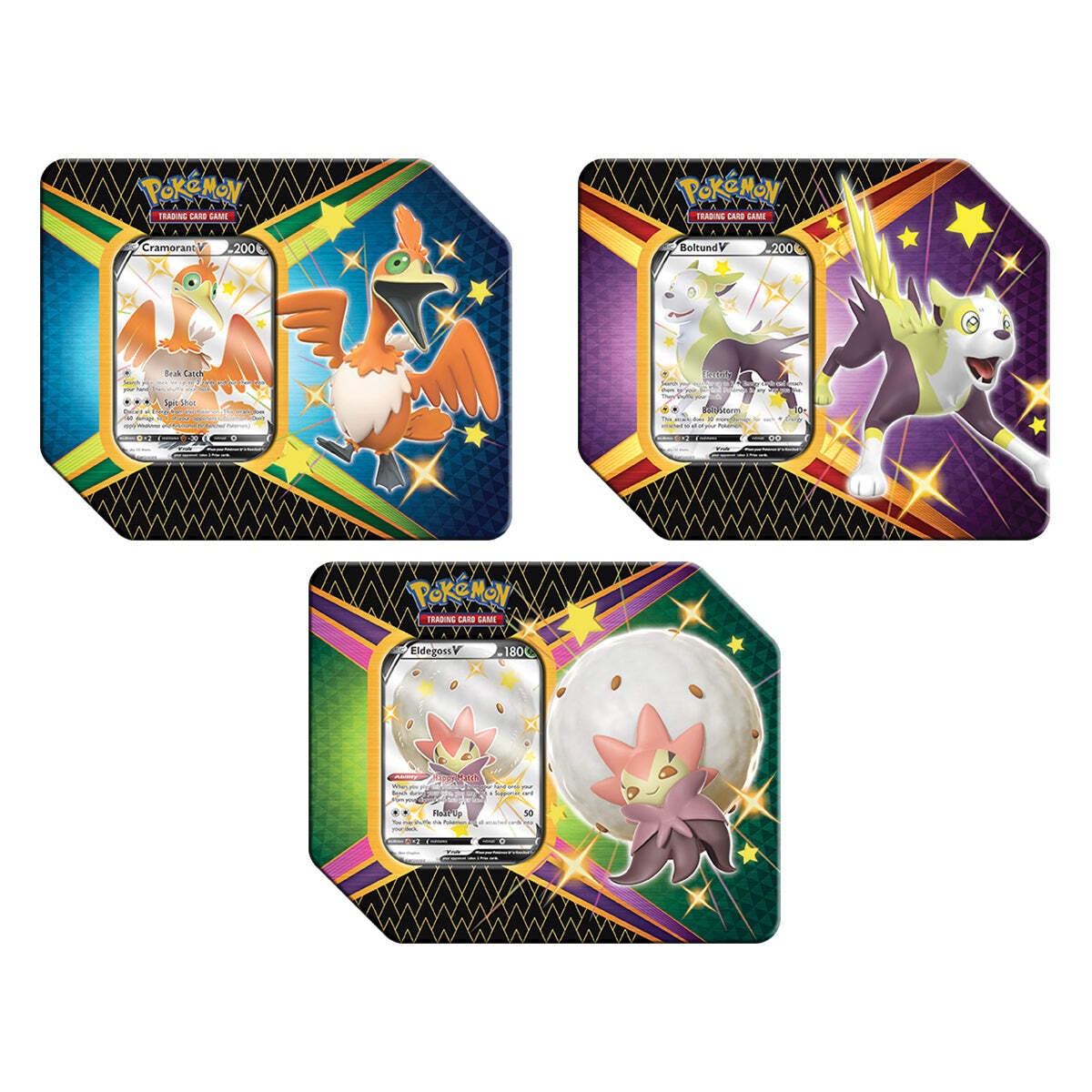 SHINING FATES / シャイニングフェイツ まとめ売り Pokemon Shining Fates Tin (Set of 3) | eBay