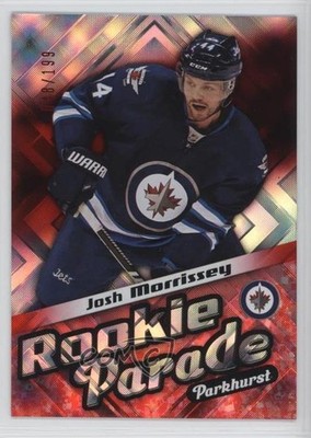 2016-17 Upper Deck Parkhurst Rookie Parade Red 48/199 Josh Morrissey #RP8 t3w