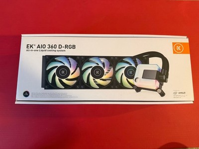 EK-AIO 360 D-RGB All-in-One Wasserkühlung, vollständig, sehr guter Zustand