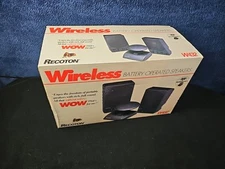 RECOTON W432 Wireless Deluxe Stereo Speaker System In Box NOS