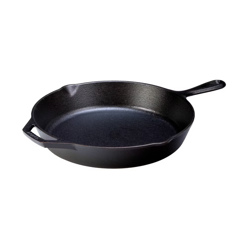 Skillet: Preseasoned, Non-stick, Scratch-resistant, 12 Inch,