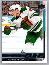 2018-19 Upper Deck #211 Louie Belpedio Minnesota Wild RC Rookie Young Guns