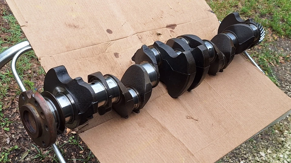 1966 Chevy II Nova 230 6-cyl Crankshaft 3820618 N .010 Rods / .010 Mains l6 Foto 3 de 4