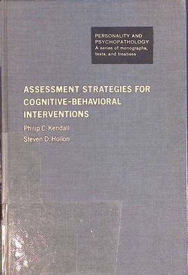 Assessment Strategies for Cognitive-Behavioral Interventions Personality and Psy