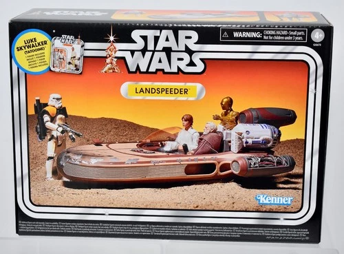 Star Wars The Vintage Collection Landspeeder & TVC Luke Skywalker Figure NEW!